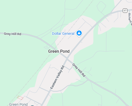 Green Pond, AL location